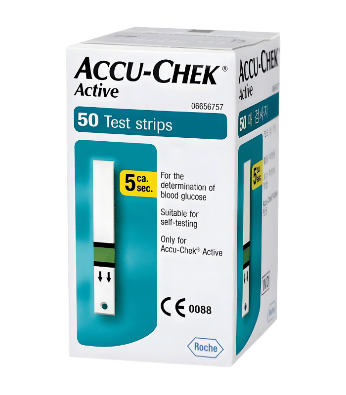 Accu-Chek Active Bandelettes de Test de Glycémie 50 unités