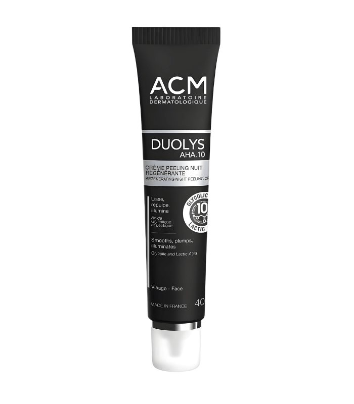 Acm Duolys AHA 10 Crème Peeling de Nuit Régénérante 50ml