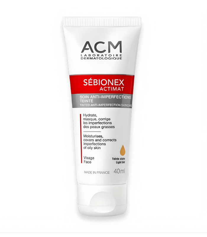 Acm Sébionex Actimat Teinté Clair Soin Anti-Imperfections 40ml