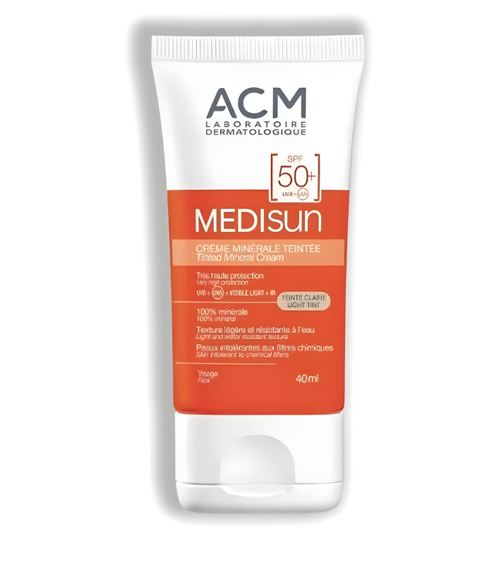 Acm Medisun Crème Minérale Teintée Claire SPF50+ 40ml