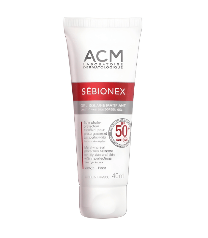 Acm Sébionex Gel Solaire Matifiant SPF50+ 40ml
