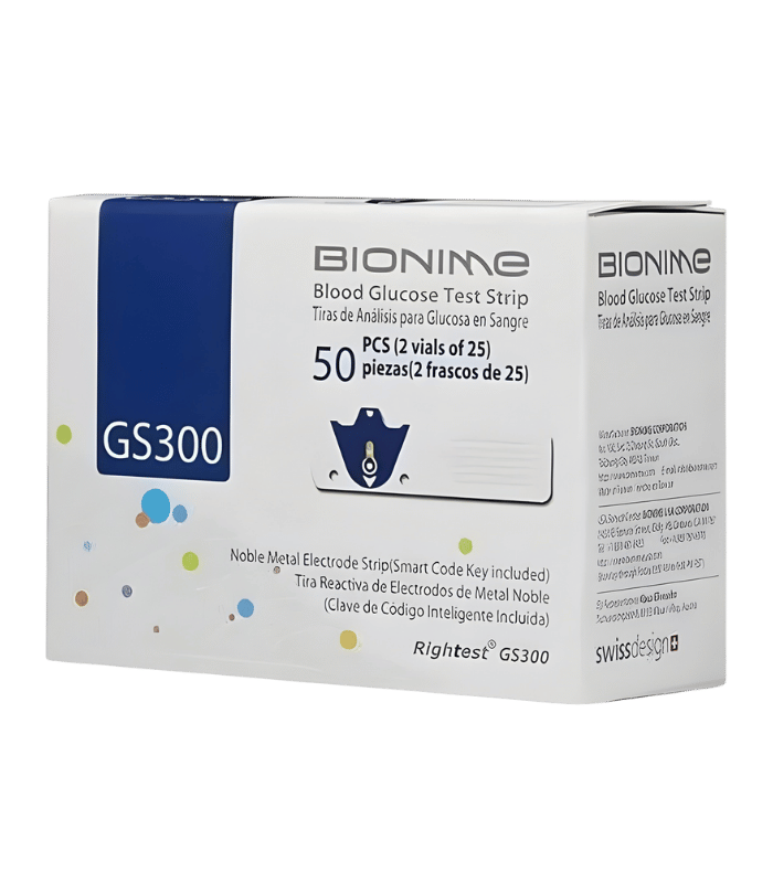 Bionime Rightest GS300 Bandelettes de Test Glycémie 50 unités