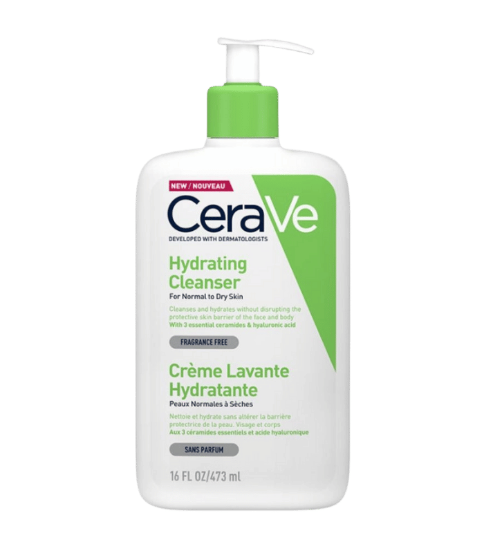 Cerave Crème Lavante Hydratante Peau Normale à Sèche 473ml