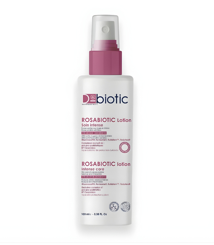 D-biotic Rosabiotic Lotion Soin Intense Rougeurs Sévères 100ml