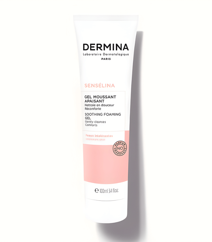 Dermina Sensélina Gel Moussant Apaisant 100ml