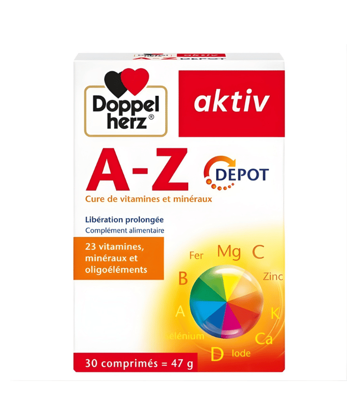 Doppel Herz Aktiv A-Z Depot 30 Comprimés