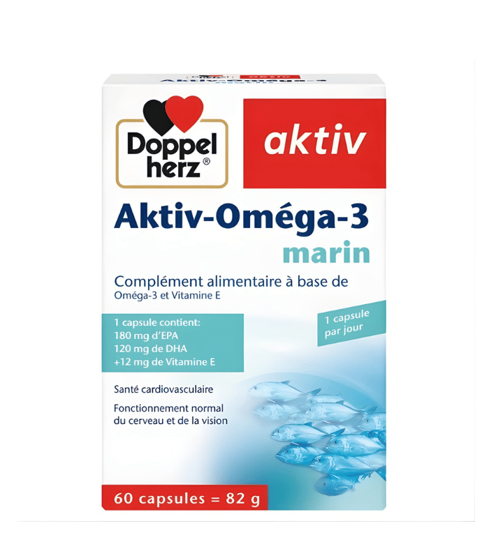 Doppel Herz Aktiv Oméga-3 60 Capsules