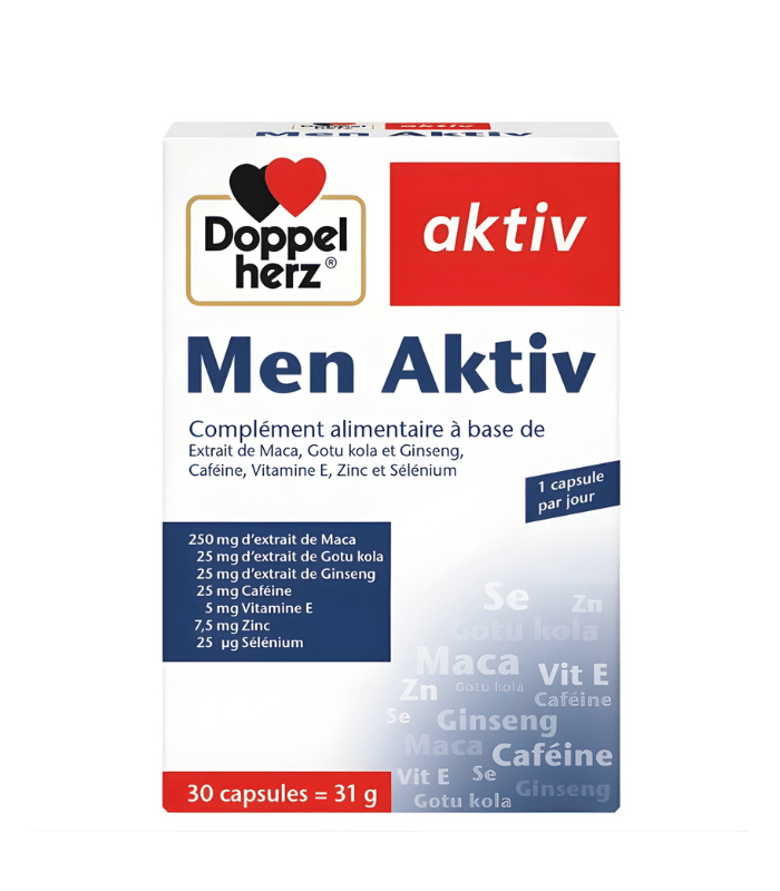 Doppel Herz Men Aktiv 30 Gélules