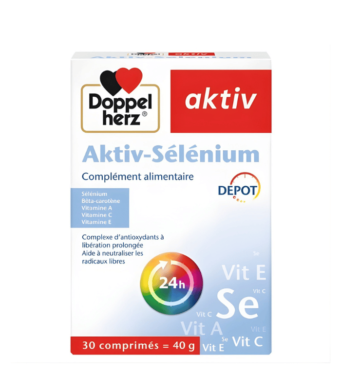 Doppel Herz Aktiv Sélénium 30 Comprimés