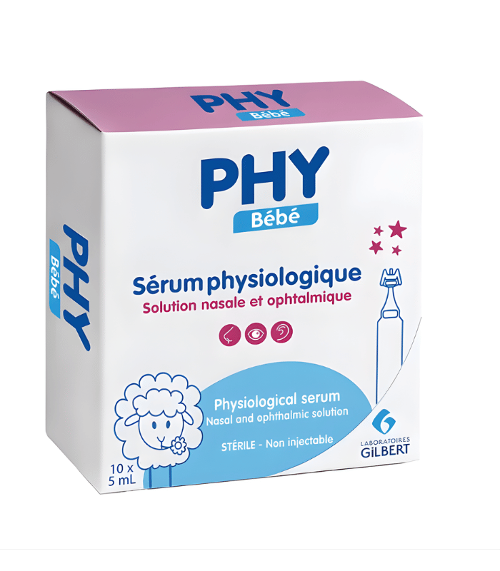 Gilbert PHY Bébé Sérum Physiologique 10x – 5ml