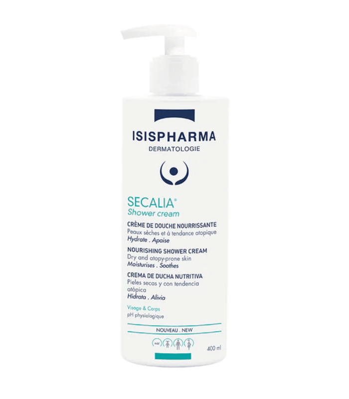 Isispharma Secalia Shower Cream Crème de Douche Nourrissante Peaux Sèches 400ml