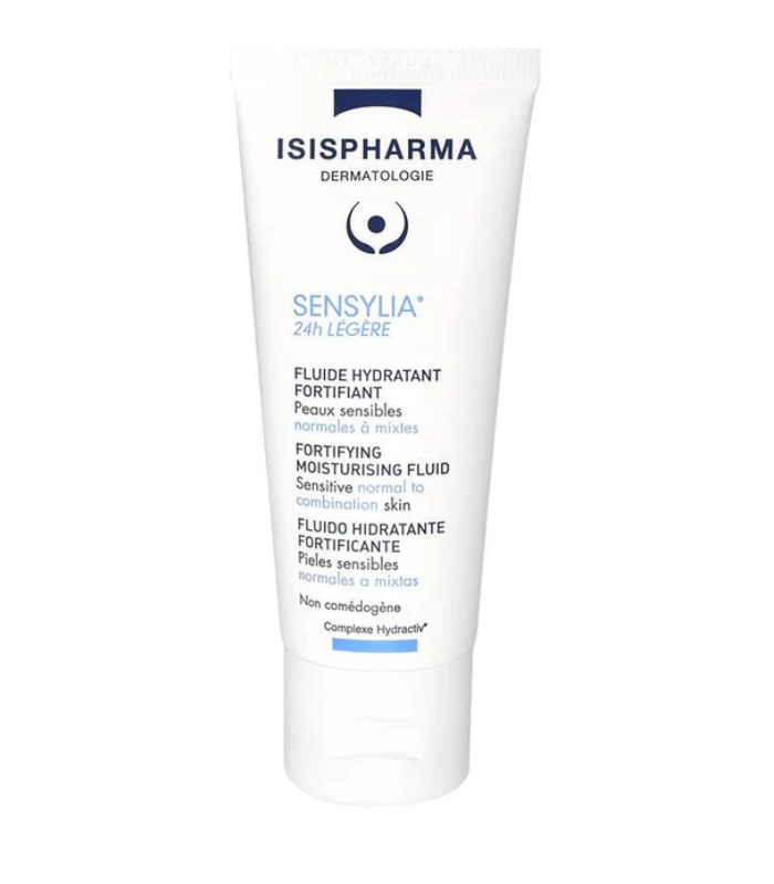 Isispharma Sensylia 24h Légère Fluide Hydratant Peaux Sensibles Normales à Mixtes 40ml