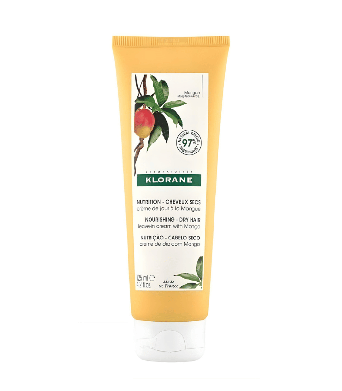 Klorane Mangue Crème de Jour Nutrition Cheveux Secs 125ml
