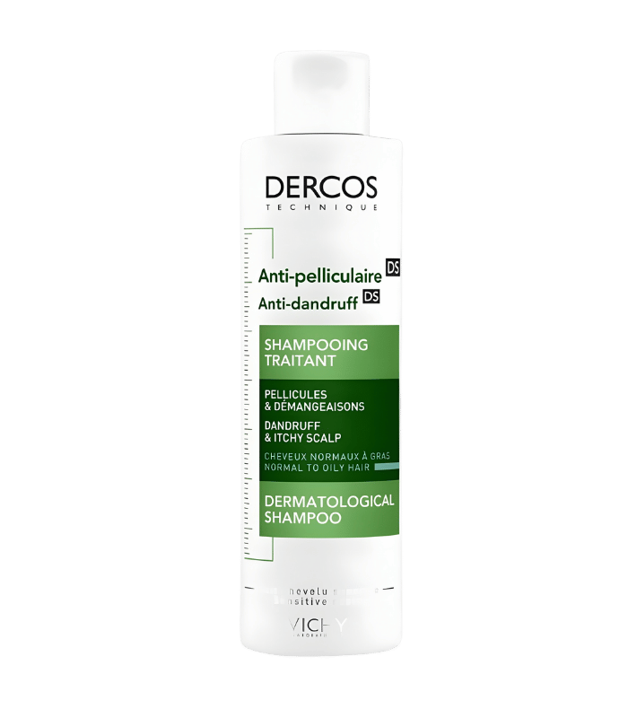 Vichy Dercos DS Shampoing Traitant Anti-Pelliculaire Cheveux Normaux à Gras 200ml