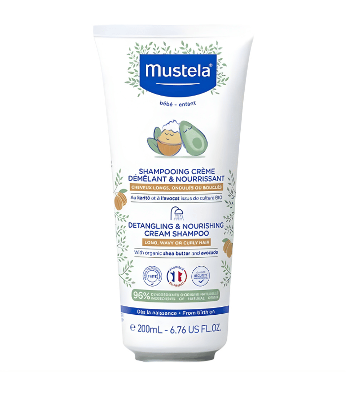 Mustela Shampoing Crème Démêlant & Nourrissant 200ml