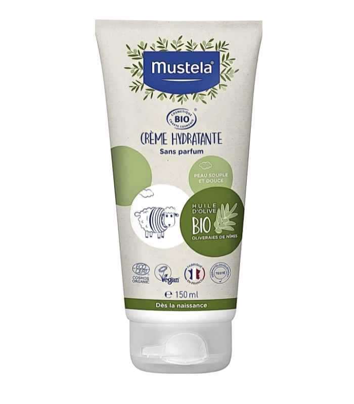 Mustela Bio Crème Hydratante Sans Parfum 150ml