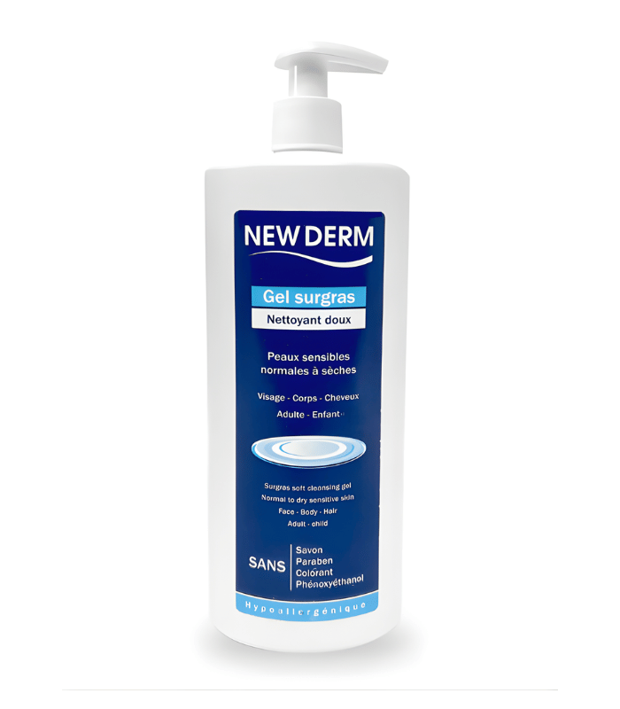 New Derm Gel Surgras Nettoyant Doux 500ml