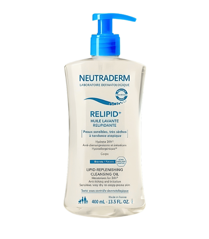Neutraderm Relipid+ Huile Lavante Relipidante 400ml