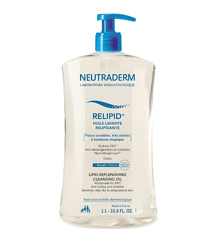 Neutraderm Relipid+ Huile Lavante Relipidante 1L