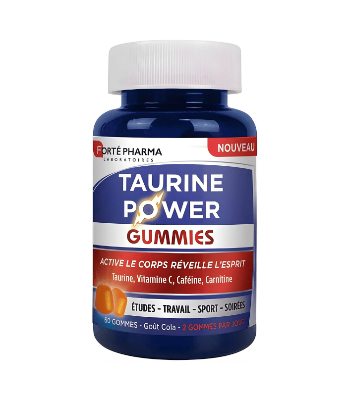 Forte Pharma Taurine Power Gummies Gout Cola 60 Gommes