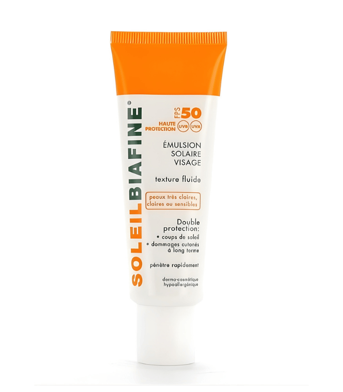 Biafine Soleilbiafine Emulsion Solaire Visage SPF50 50ml