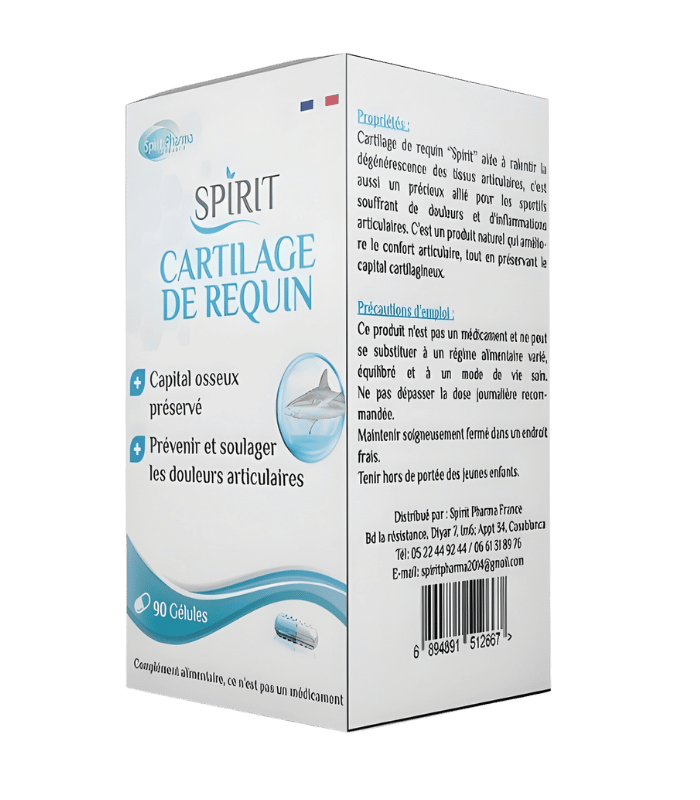 Spirit Cartilage de Requin 90 gélules