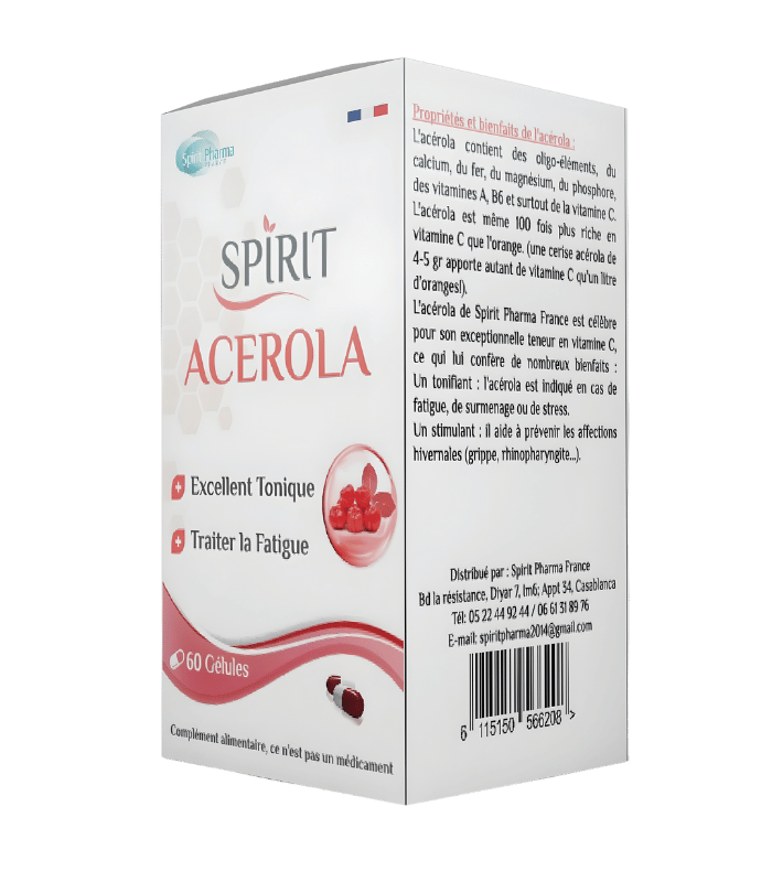 Spirit Acerola 60 gélules