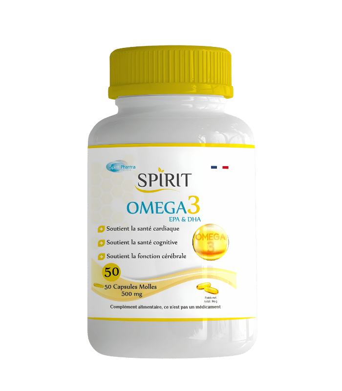 Spirit Omega 3 Epa Et Dha 500mg 50 capsules