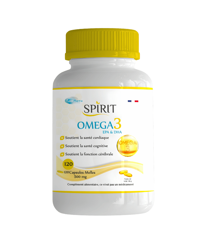 Spirit Omega 3 Epa Et Dha 500mg 120 capsules