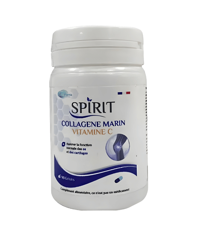 Spirit Collagène Marin + Vitamine C 90 gélules