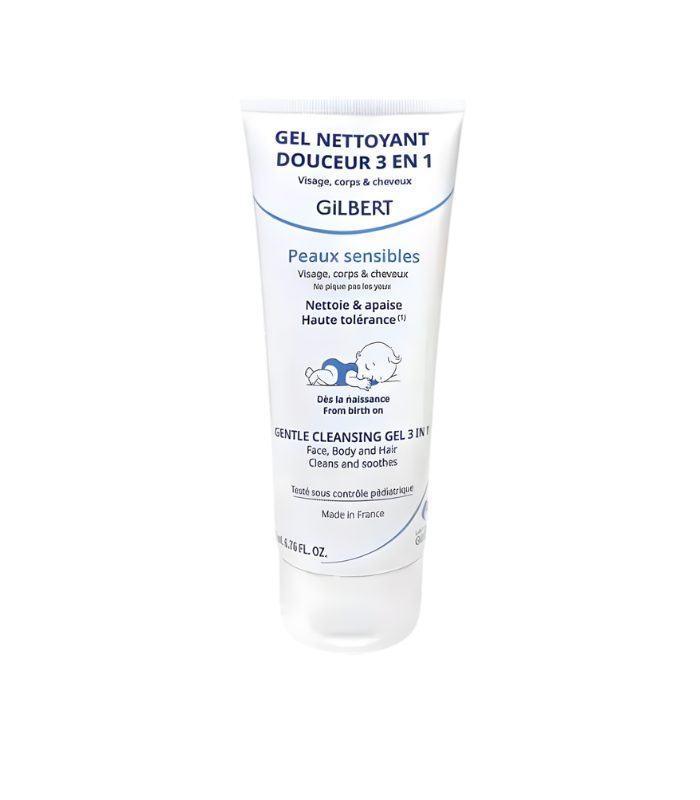 Gilbert Gel Nettoyant Douceur 3 en 1 200 ml