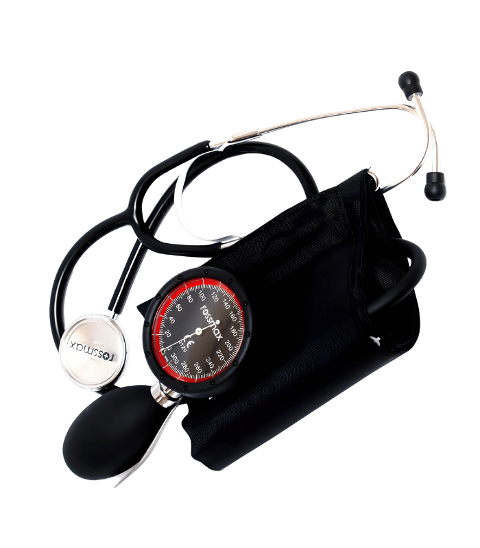 Rossmax Tensiomètre Manuel et Stéthoscope – Kit de Diagnostic Pro