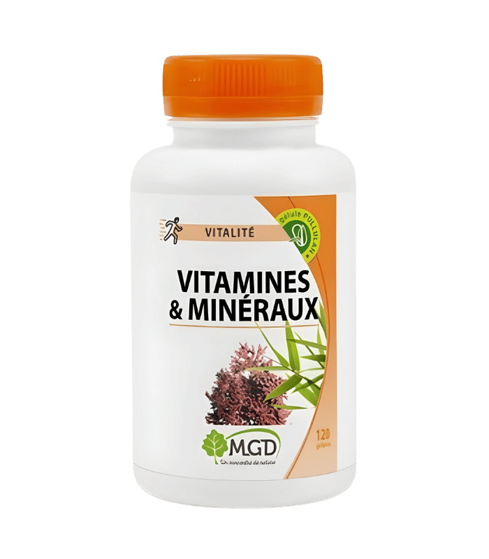 Mgd Vitamines & Minéraux 120 Gelules